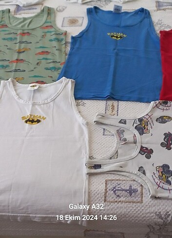 Atlet 7-8 yaş.100%pamuk.3 adet lisanslı - Görsel 2