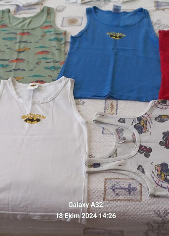 Atlet 7-8 yaş.100%pamuk.3 adet lisanslı - Görsel 2