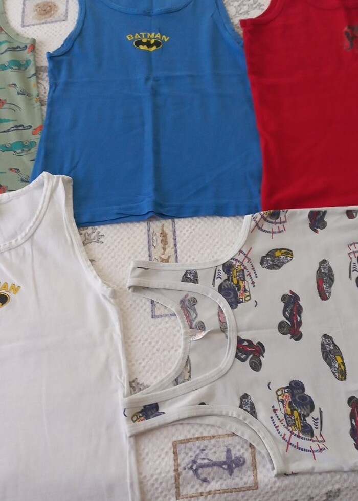 Atlet 7-8 yaş.100%pamuk.3 adet lisanslı - Görsel 4