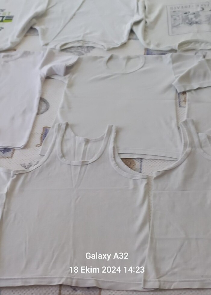 Atlet ve tişort 7-8 yaş.11 adet - Görsel 3