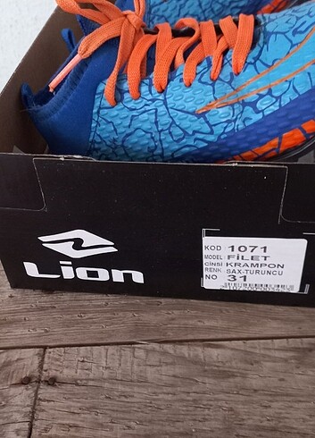Krampon çocuk lion markası 31 no