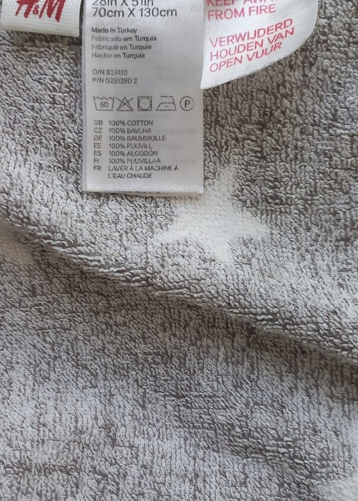 Çocuk pançosu H&M 70×130cm - Görsel 3