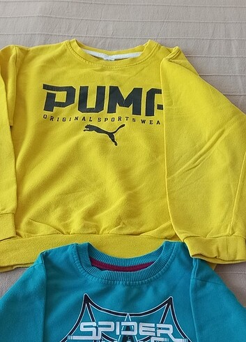 8 Yaş Beden çeşitli Renk Sweatshirt 7-8 yaş.4 adet fiyatı