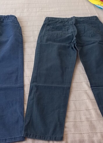 Pantolon 7-8 yaş lcw ve defacto.lacivert ve antrasit rengi.2 ade