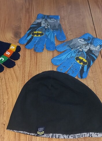 Şapka ve eldiven lcw 5 yaşa kadar - Görsel 3