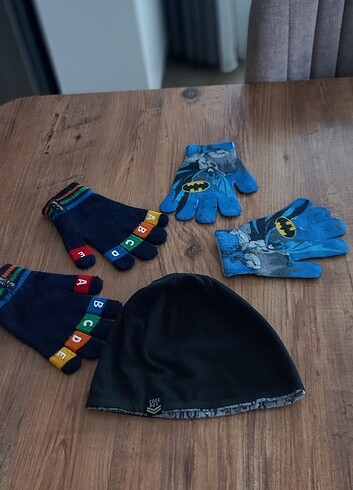 Şapka ve eldiven lcw 5 yaşa kadar - Görsel 4