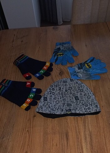 Şapka ve eldiven lcw 5 yaşa kadar - Görsel 2