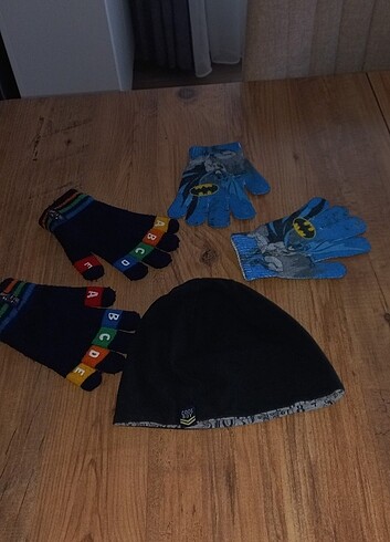 Şapka ve eldiven lcw 5 yaşa kadar - Görsel 5