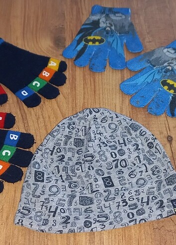Şapka ve eldiven lcw 5 yaşa kadar - Görsel 7