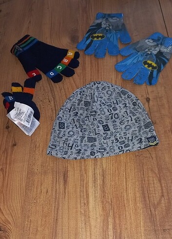 Şapka ve eldiven lcw 5 yaşa kadar - Görsel 8