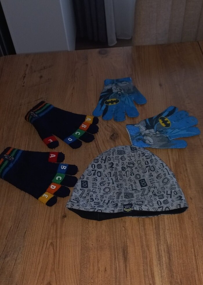 Şapka ve eldiven lcw 5 yaşa kadar - Görsel 2