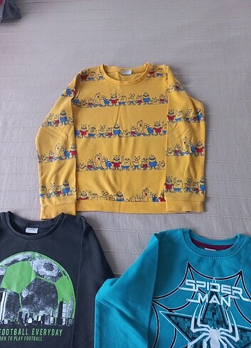 Sweatshirt lcw 3 adet 7-8 yaş - Görsel 2