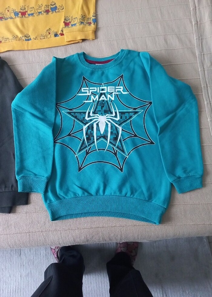 Sweatshirt lcw 3 adet 7-8 yaş - Görsel 3