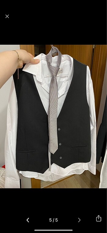 54 Beden siyah Renk Damat takım elbise