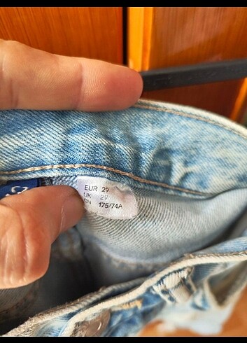 H&M erkek loose fit jean