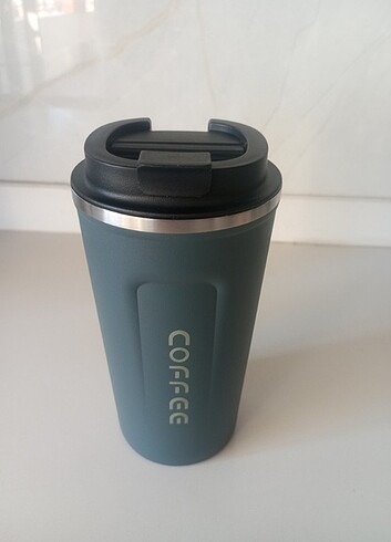 Coffee Mug Paslanmaz Çelik Vakumlu Termos Bardak 