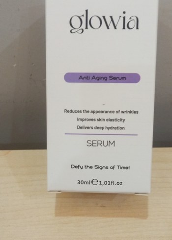 Next Glowia Kadınlar ve Erkekler İçin Anti-Aging Serum