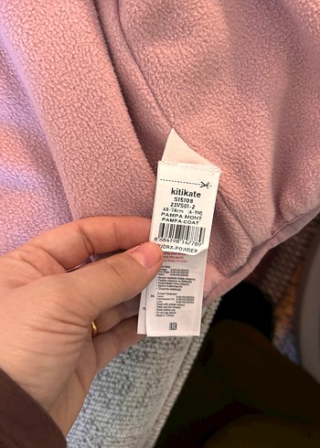 Kız Çocuk Pembe Kürklü Rahat Mont - Görsel 5