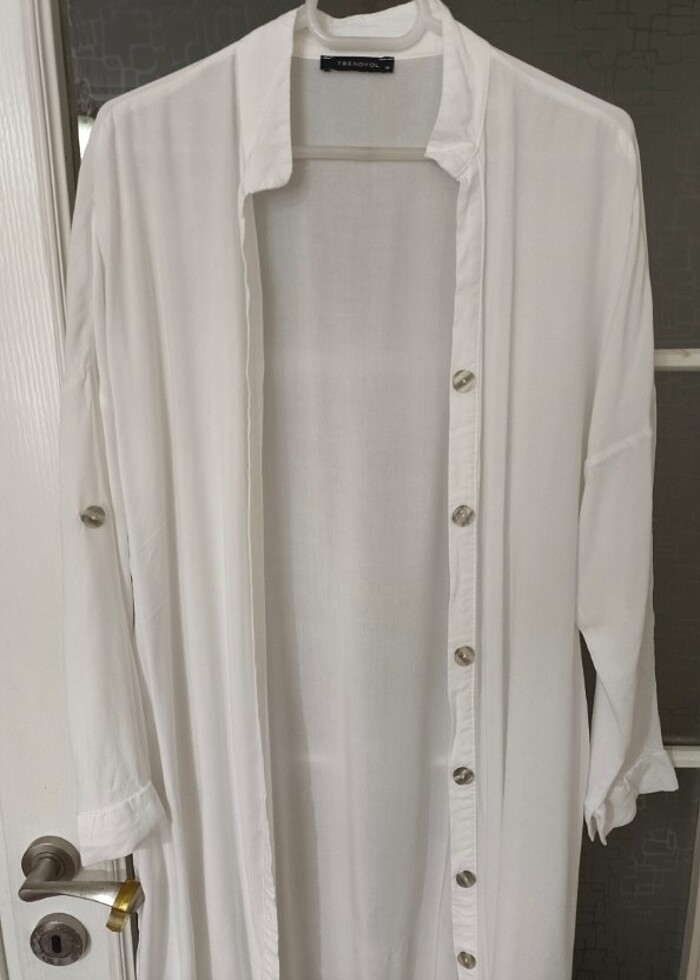 Bayan plaj gömlek elbise  - Görsel 4