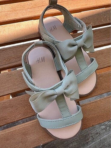H&M H&M mint yeşili yeni sandalet