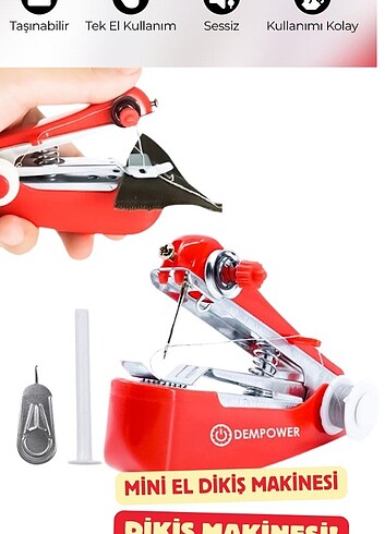 Mini dikiş makinesi
