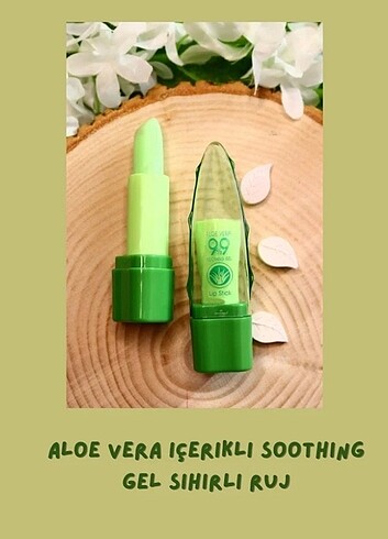 Sihirli ruj/ aloeverali!