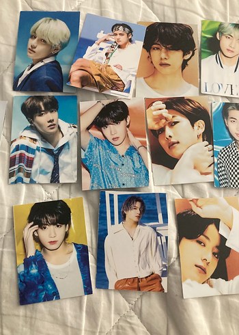 BTS fotokart seti - Görsel 2