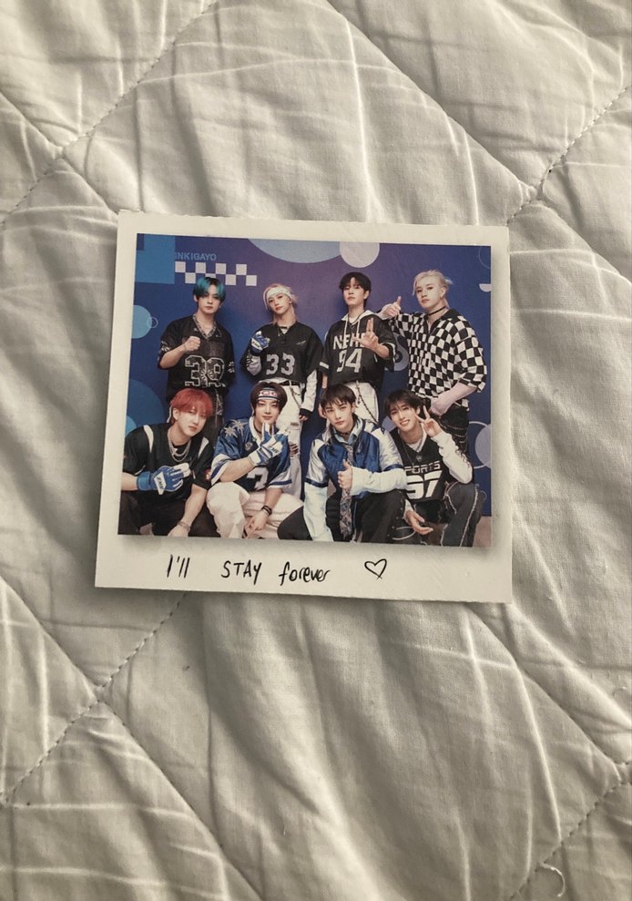seungmin polaroid imzalı fotograf - Görsel 2