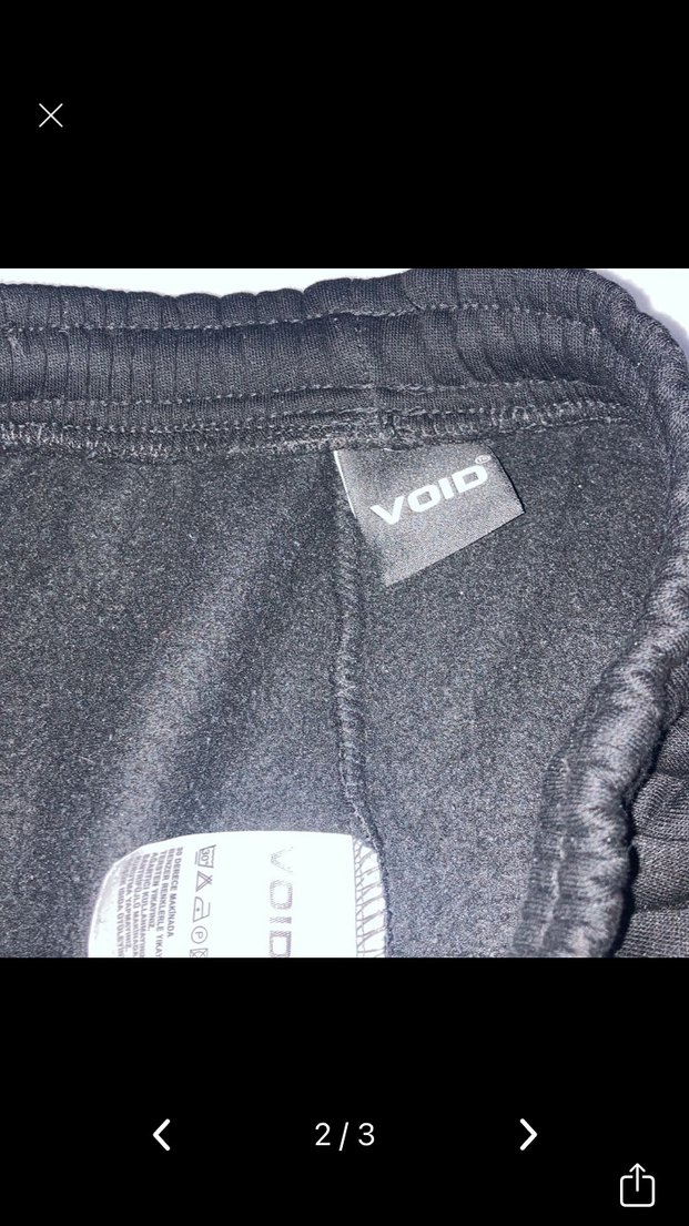 siyah void eşofman altı - Görsel 2