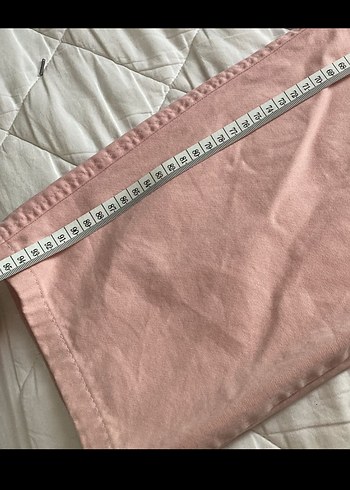 pembe bol kesim stradivarius pantolon - Görsel 2