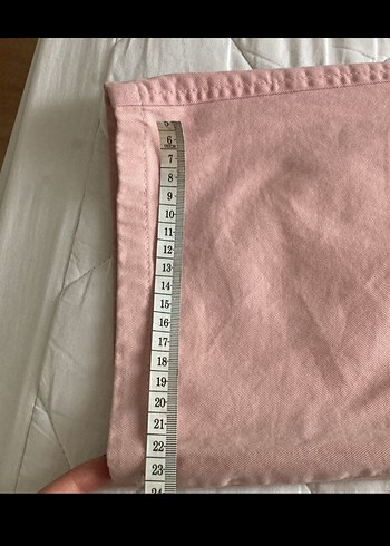 pembe bol kesim stradivarius pantolon - Görsel 3