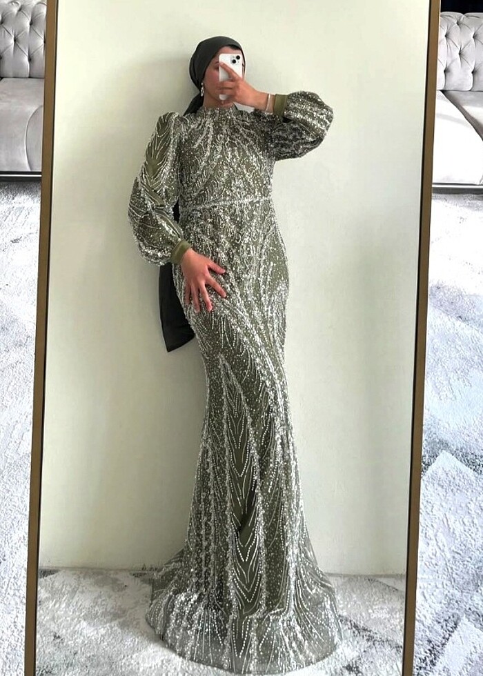 Satılık tesettür abiye  - Görsel 3