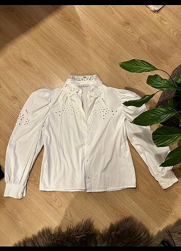 DANTEL DETAY GÖMLEK - Görsel 4