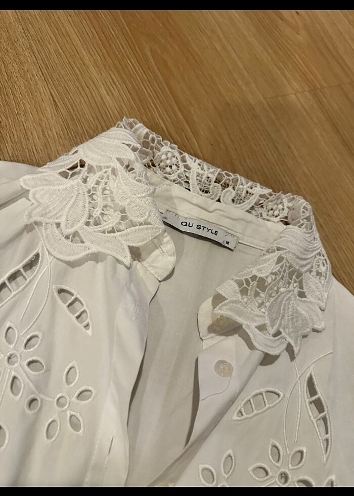 DANTEL DETAY GÖMLEK - Görsel 2