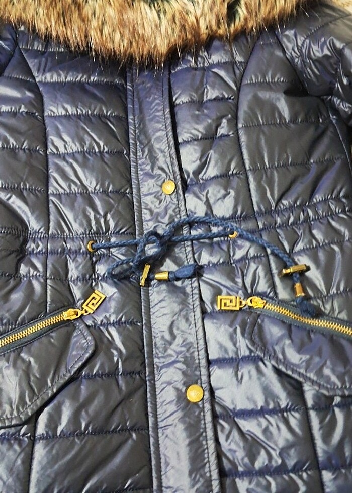 LACIVERT UZUN MONT - Görsel 3