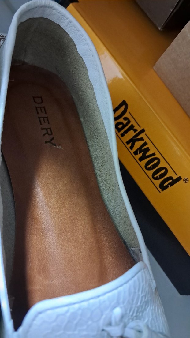 Beyaz Deri Püsküllü Kadın Klasik Ayakkabı - Görsel 5