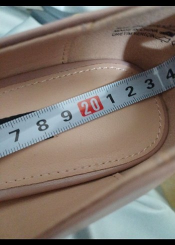 Bej Taşlı Tokalı Modern Klasik Stiletto - Görsel 7