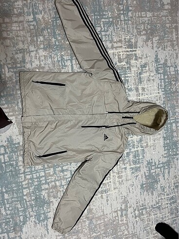 Adidas içi kürklü yağmurluk