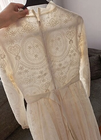 Vintage/Helenistik tarz gelinlik - Görsel 6