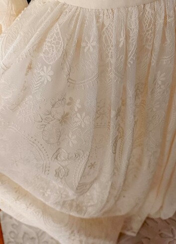 Vintage/Helenistik tarz gelinlik - Görsel 11