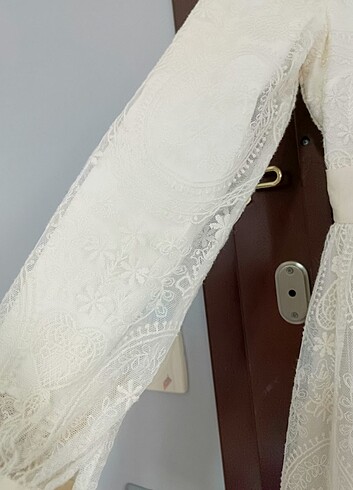 Vintage/Helenistik tarz gelinlik - Görsel 14