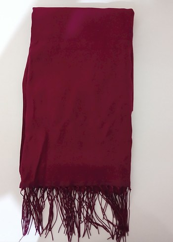 Vişne Çürüğü Kadın Drape Bohem Şal