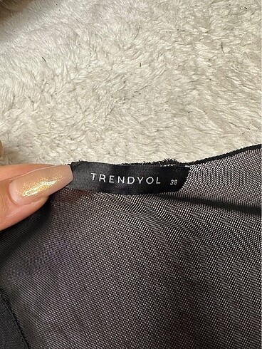 m Beden Trendyol tül üst