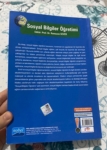 Sosyal Bilgiler Öğretimi Kitabı - Prof. Dr. Ramazan Sever - Görsel 2