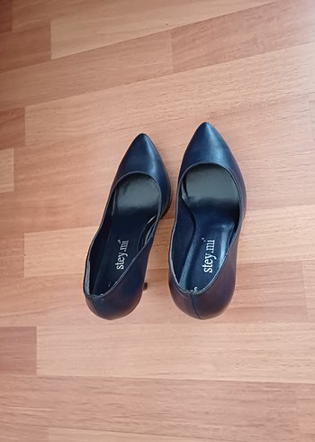 35 Beden Lacivert Kadın Stiletto Ofis Ayakkabısı