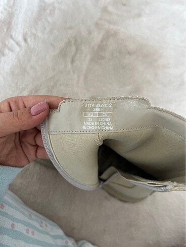 35 Beden camel Renk Zara bot yeni etiketli