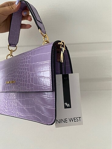 Beden mor Renk nine west çanta