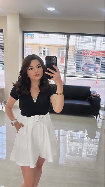 Beyaz Şort
