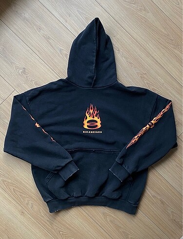 Balenciaga Burning Unity Hoodie