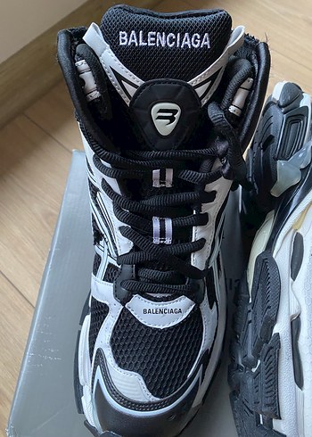 Balenciaga Runner High Top Sneakers - Görsel 8